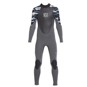New Youth Xcel Axis 4/3 Back Zip Wetsuit
